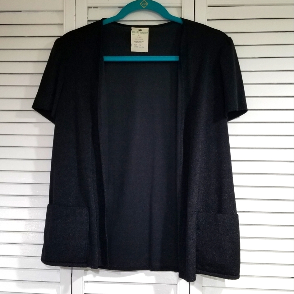 Vintage black dress with jacket - Picture 6 of 11
